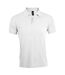 Polo manches courtes prime homme blanc SOLS-1