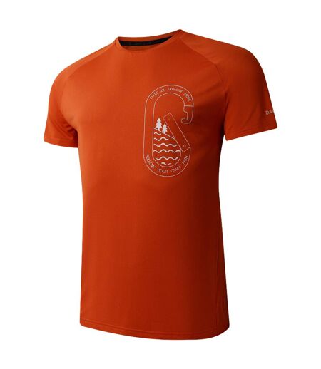 T-shirt Tech Homme Orange Foncé Dare 2B