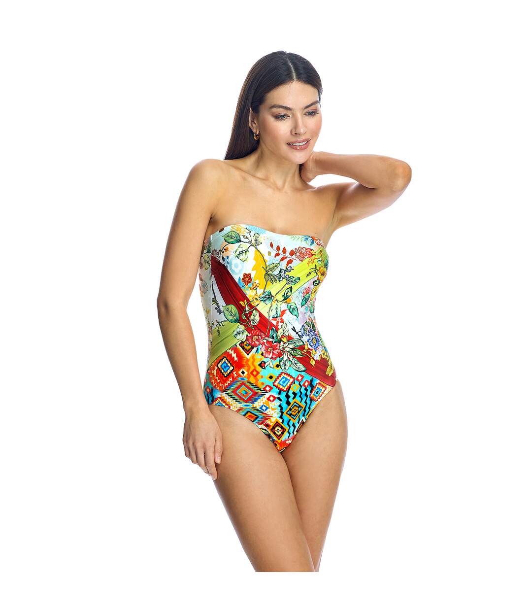 Bandeau swimsuit W240987 women-1