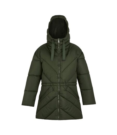 Doudoune Matelassée Motif/style Matelassé Rusey Femme Vert Kaki Regatta
