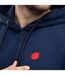 Sweat À Capuche Pecos Homme Bleu Marine Ozoshi-4