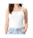 Top blanc femme tommy jeans essential strap-1