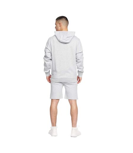 Mens emmson hoodie grey marl Crosshatch