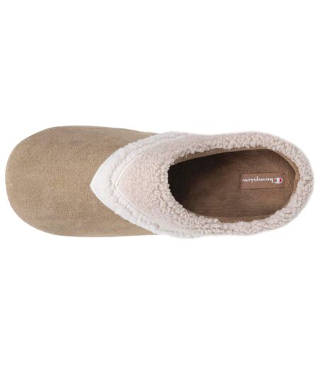 Champion Chaussons Mules homme suédine ultra confort moelleux souple et lavable