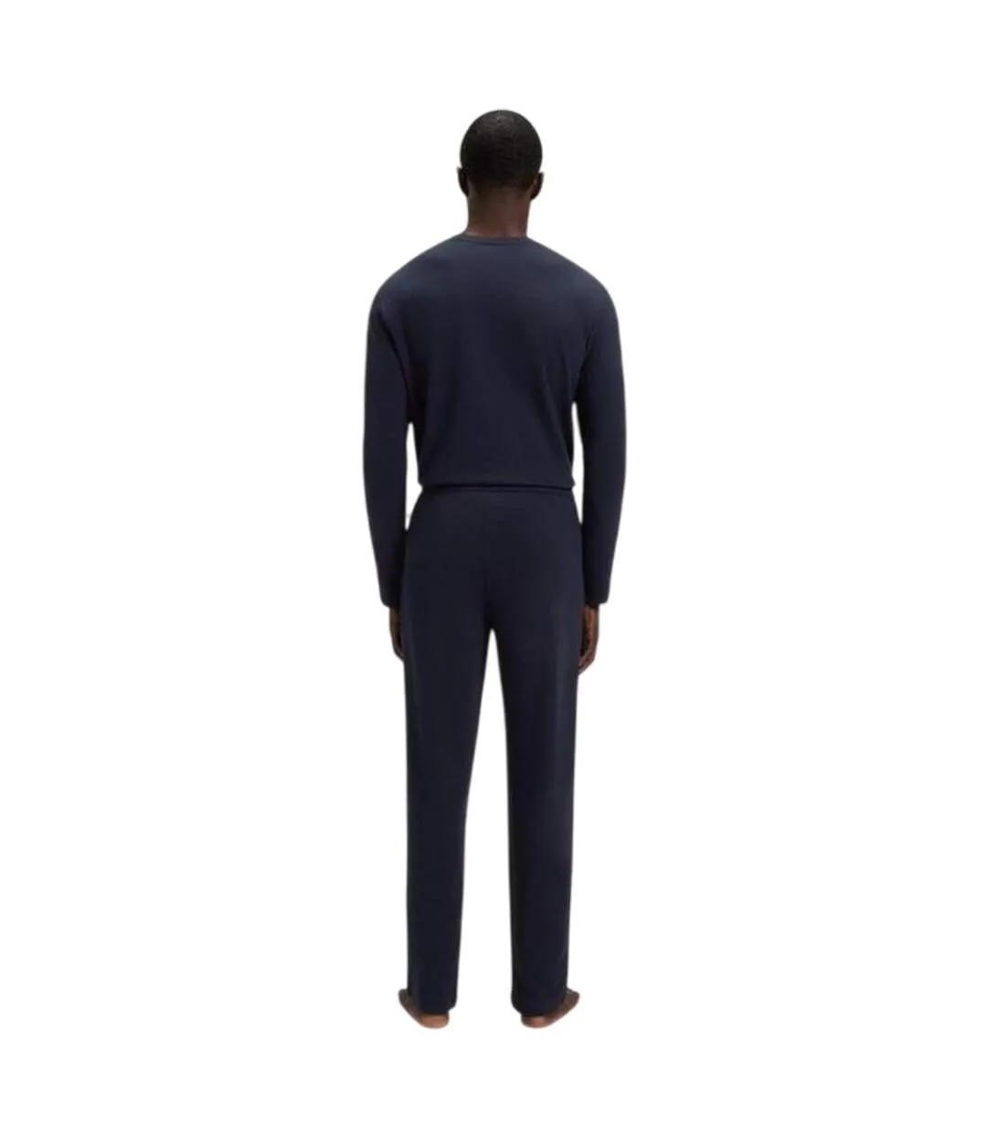 Pantalon De Jogging Motif/style Logo Homme Bleu Foncé Boss-2