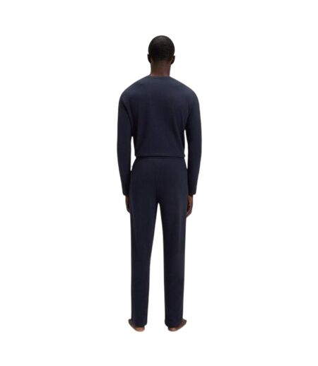 Pantalon De Jogging Motif/style Logo Homme Bleu Foncé Boss