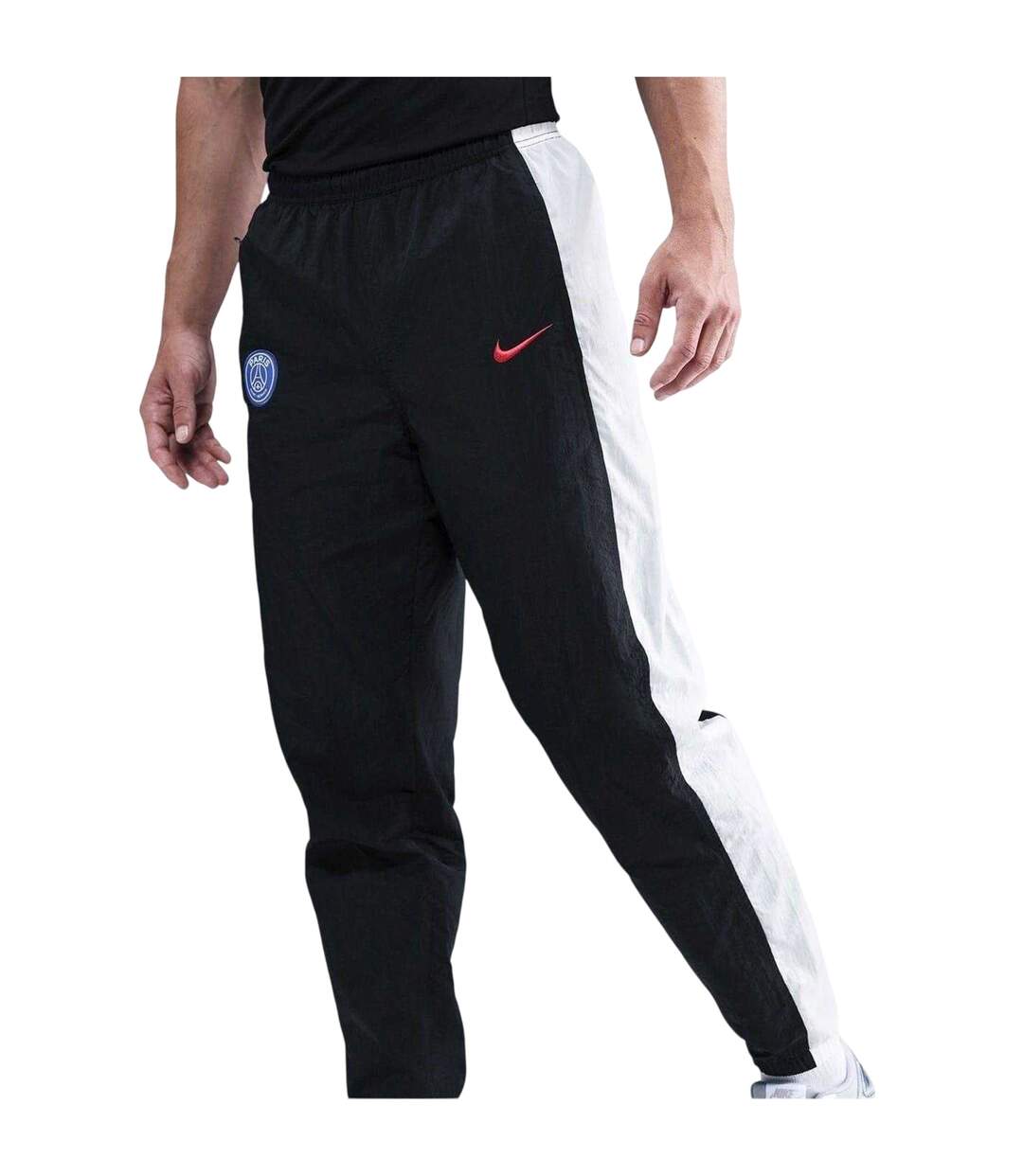 Mens Nike Tracksuit Bottoms Black White Paris Saint Germain FC-4