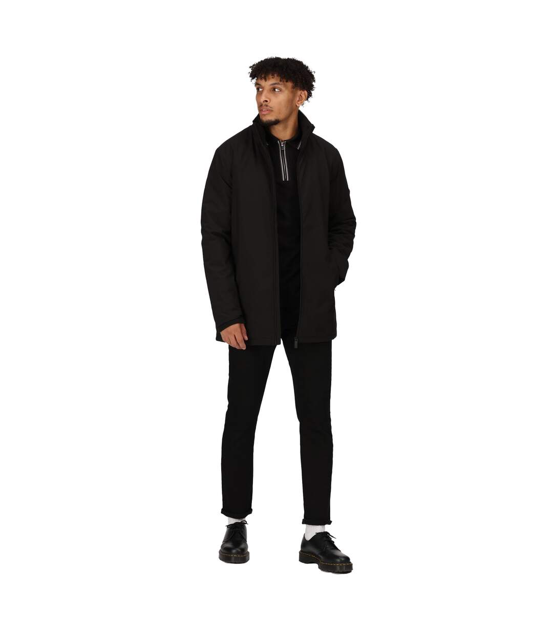 Mens hampton waterproof jacket black Regatta