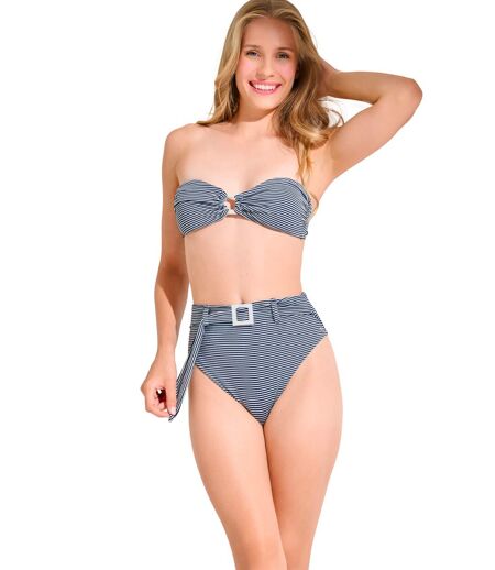 Bas maillot slip de bain échancré taille haute LASCARI Lisca