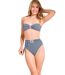 Bas maillot slip de bain échancré taille haute LASCARI Lisca-4
