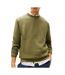 Sweat vert homme tommy hilfiger reg flag crews-1