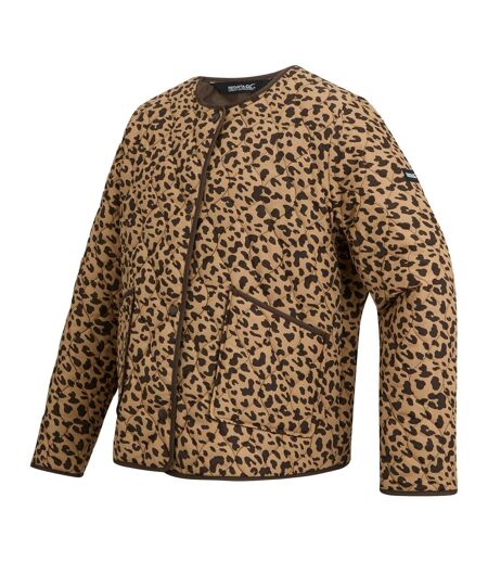 Veste Motif/style Imprimé Léopard Mira Femme Marron Regatta