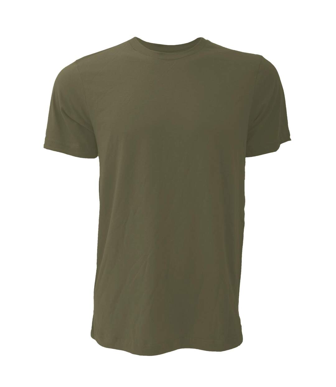 Canvas T-shirt Jersey Hommes Vert Militaire Bella + Canvas-2