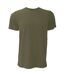 Canvas T-shirt Jersey Hommes Vert Militaire Bella + Canvas-2