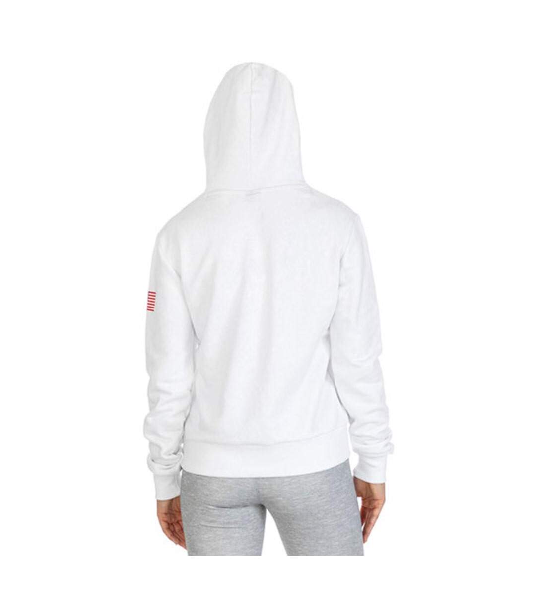 Sweat Capuche Blanc Femme Nasa 80H - L-2