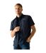Chemise Motif/style Texturé Mindano Homme Bleu Nuit Regatta-1