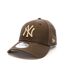 Casquette Marron Femme New Era Metallic Logo 9forty - OSFM