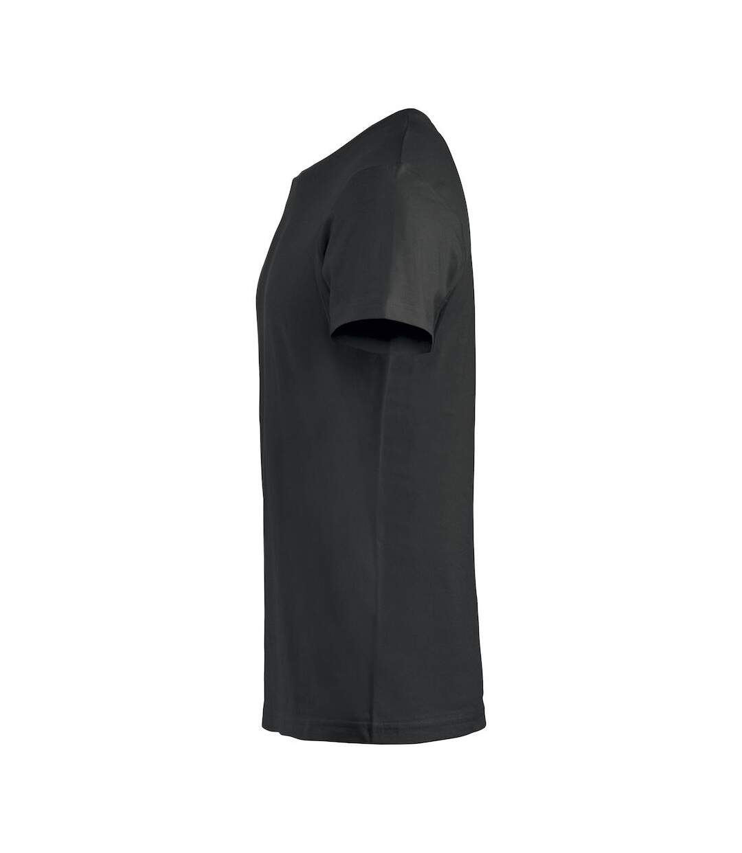 Mens Basic T-shirt Black Clique-3