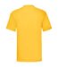 Mens valueweight t-shirt sunflower Fruit of the Loom