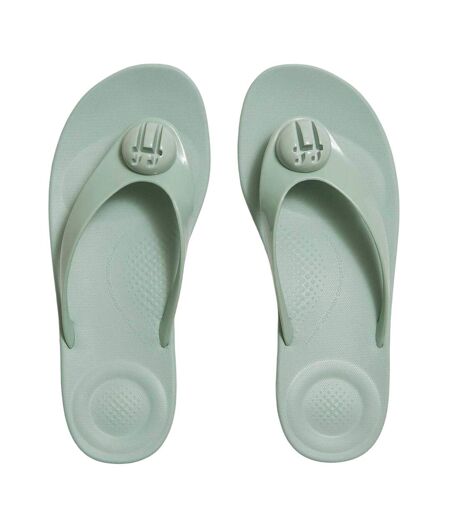 Womens/ladies Platform Flip Flops Mint Green FitFlop