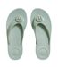 Womens/ladies Platform Flip Flops Mint Green FitFlop-2