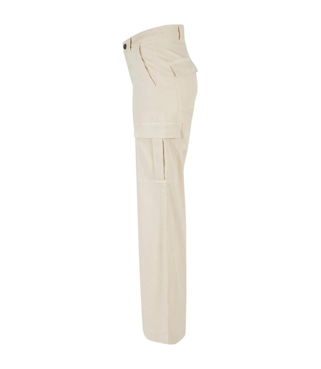 Pantalon À Poches Femme Sable Blanc Urban Classics-4