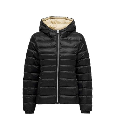 Doudoune noire femme only talire