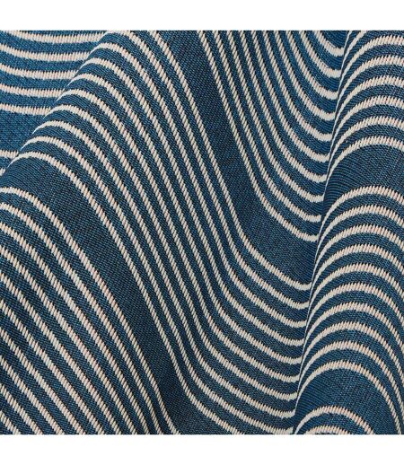Tapis de Cuisine Antidérapant Nippon 75x200cm Bleu
