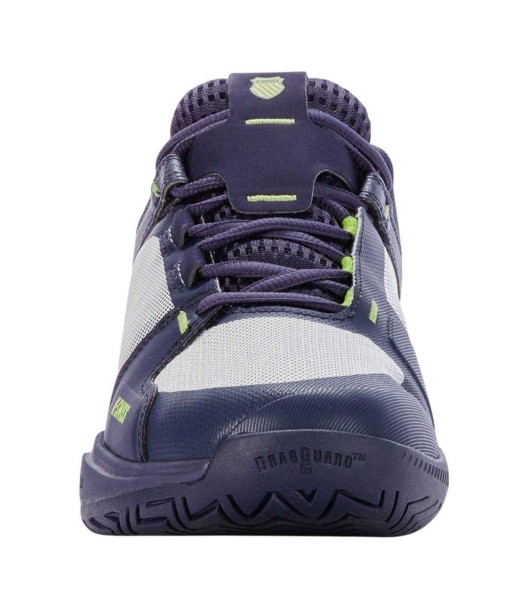 Mens Ultrashot Team Chevron Tennis Shoes Pea Green Lime K-Swiss-4