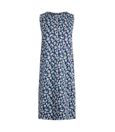 Womens/ladies adenea sea creatures jersey shift dress ocean blue Weird Fish