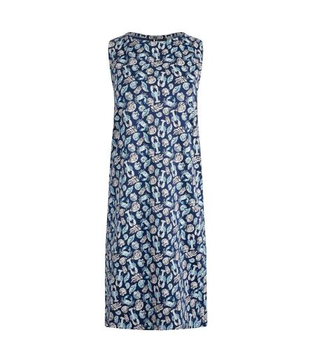 Womens/ladies adenea sea creatures jersey shift dress ocean blue Weird Fish