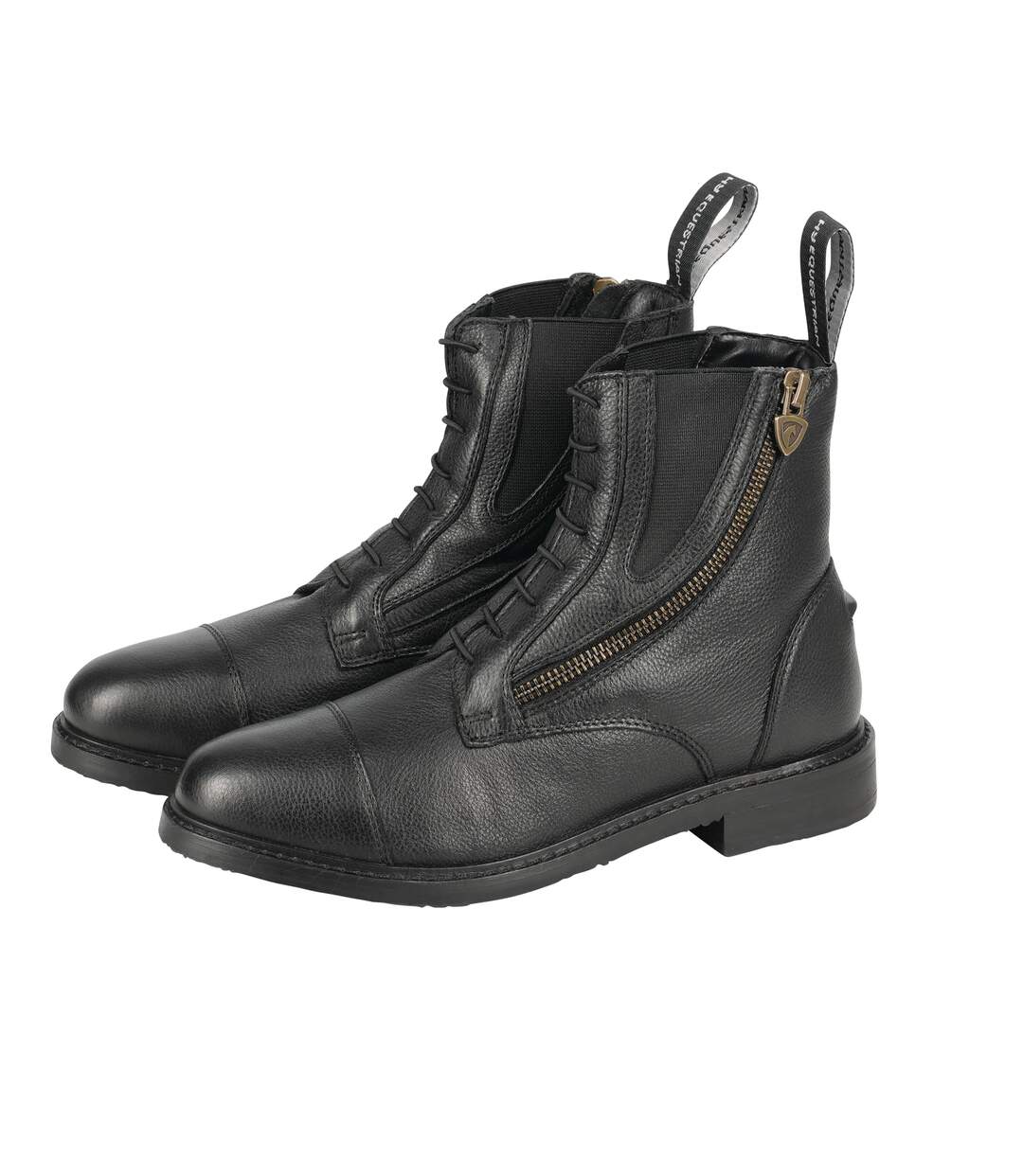 Unisex Adult Propriverno Lato Paddock Boots Black Hy-2