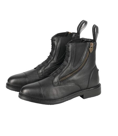Unisex Adult Propriverno Lato Paddock Boots Black Hy