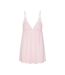 Womens/ladies Plain Nightie Barely Pink Skims-2