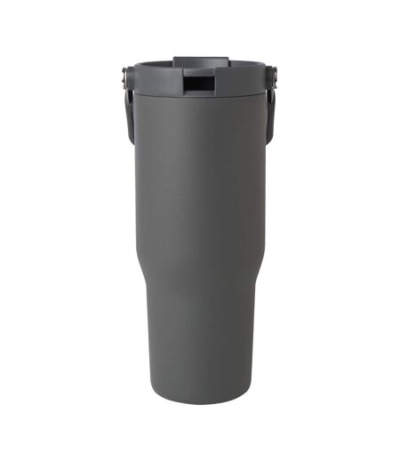 Bronx Dual Function Lid Recycled Stainless Steel Insulated 900ml Tumbler One Size Grey Generic