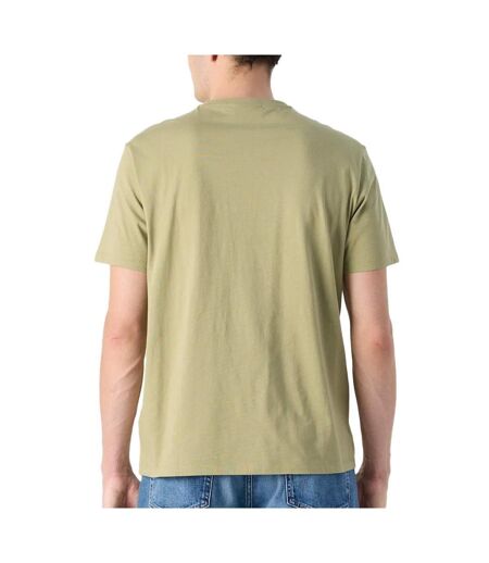 T-Shirt vert homme calvin klein jeans badge 30s