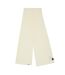 Unisex Adult Lyarana Ribbed Scarf One Size White Boss-1