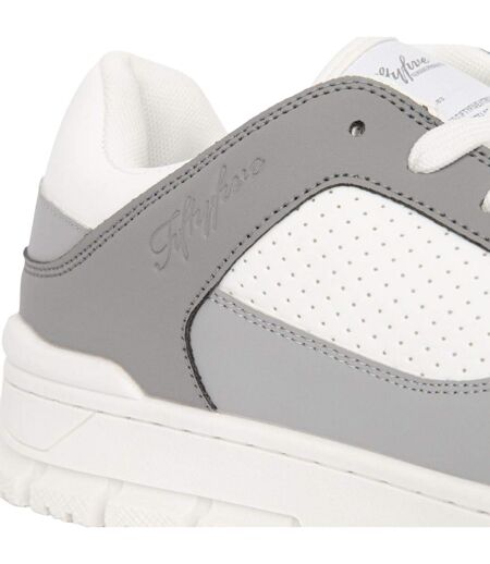 Baskets Crepstar Homme Gris Blanc Crosshatch