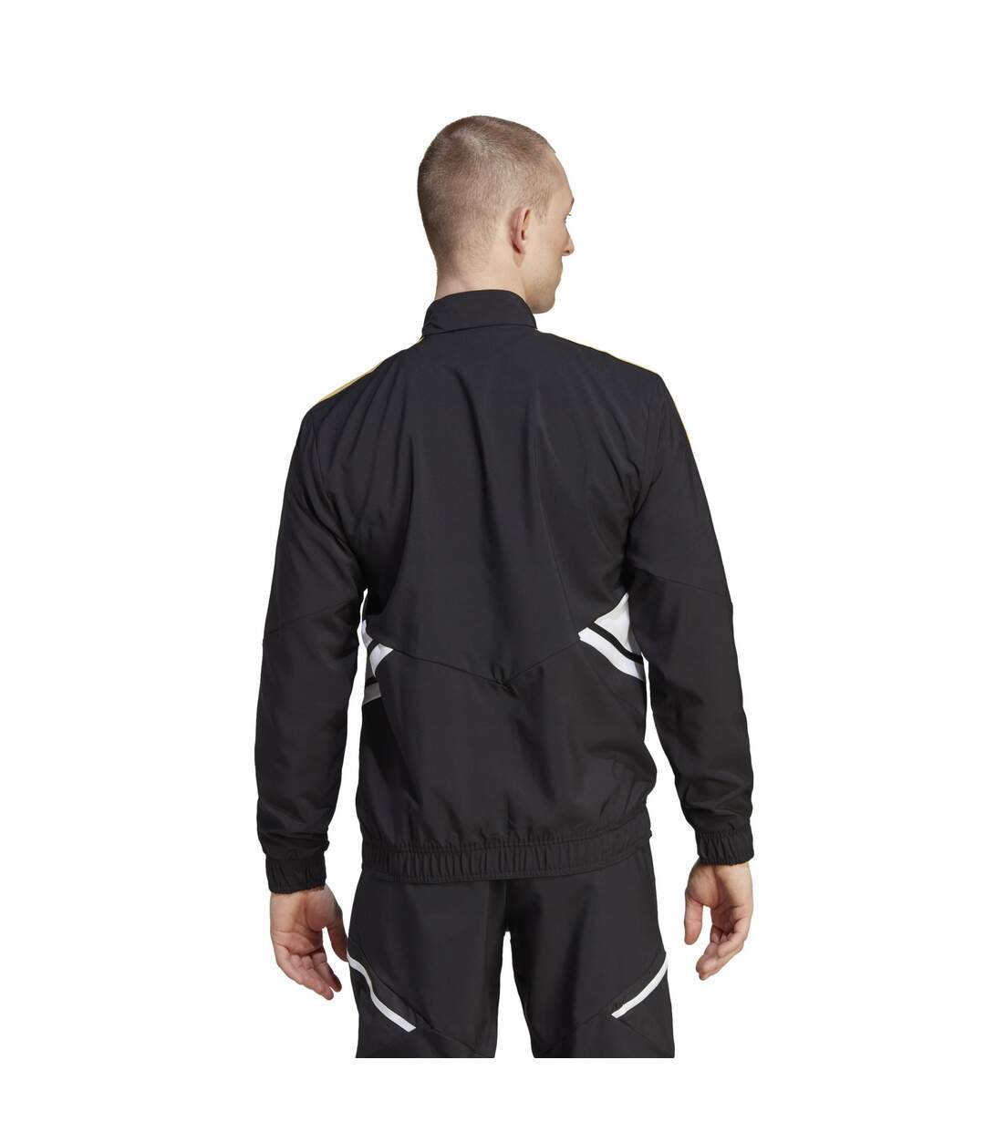 Unisex Adult Pre-match Juventus Fc Jacket Black Adidas-3