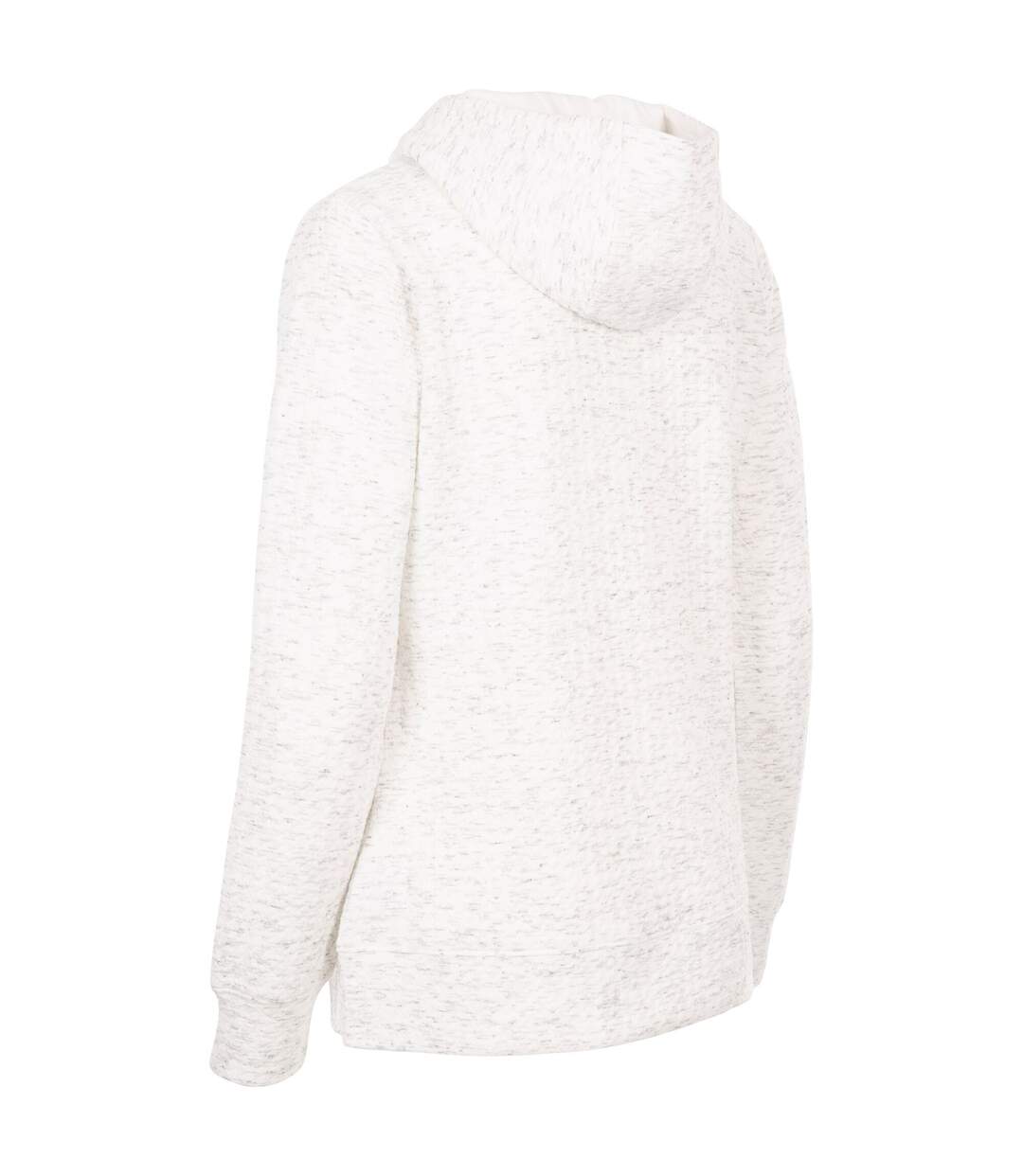 Veste À Capuche Winnie Femme Blanc Chiné Trespass-3