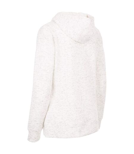 Veste À Capuche Winnie Femme Blanc Chiné Trespass
