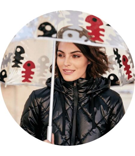 Isotoner Parapluie femme diplodocus