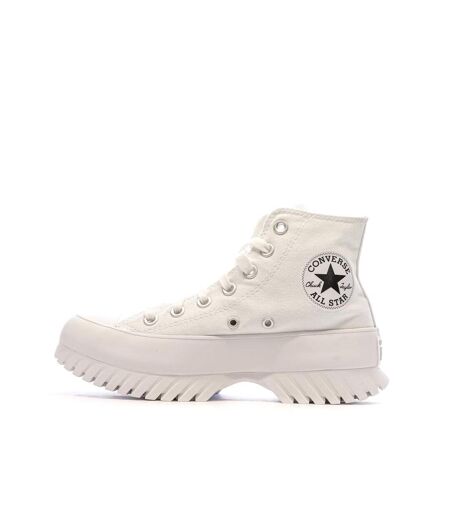 Baskets blanches homme converse chuck taylor all star lugged