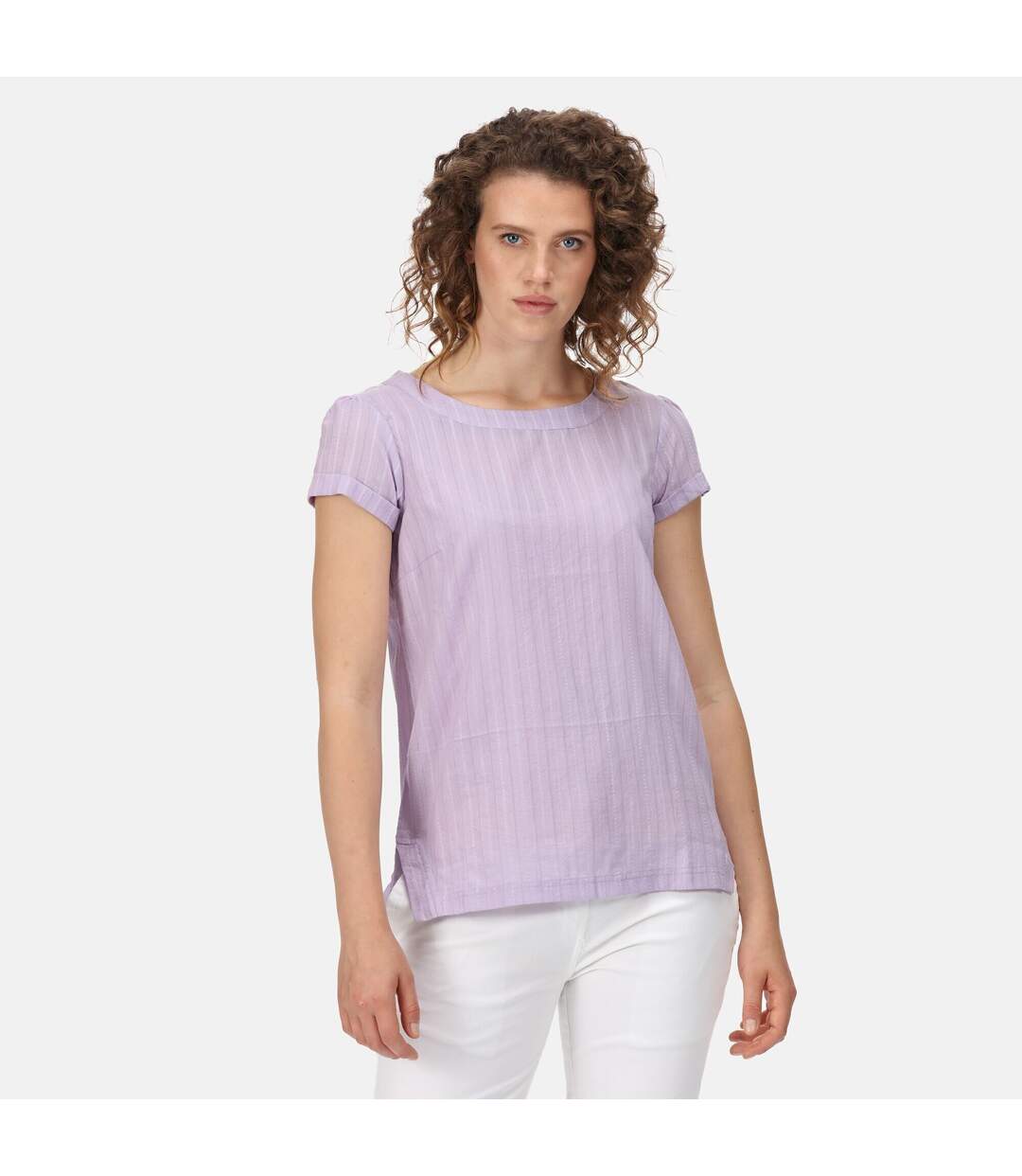 T-shirt jaelynn femme lilas pastel Regatta