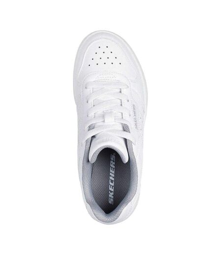 Chaussures Q Street Homme Blanc Skechers