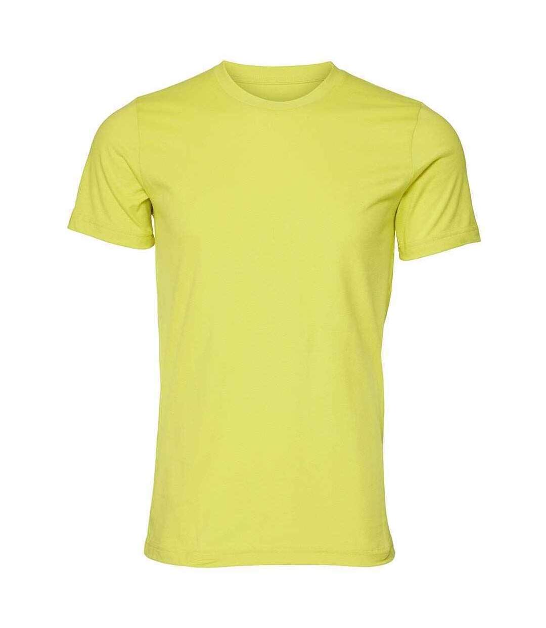 T-shirt unisexe jaune vert Bella + Canvas