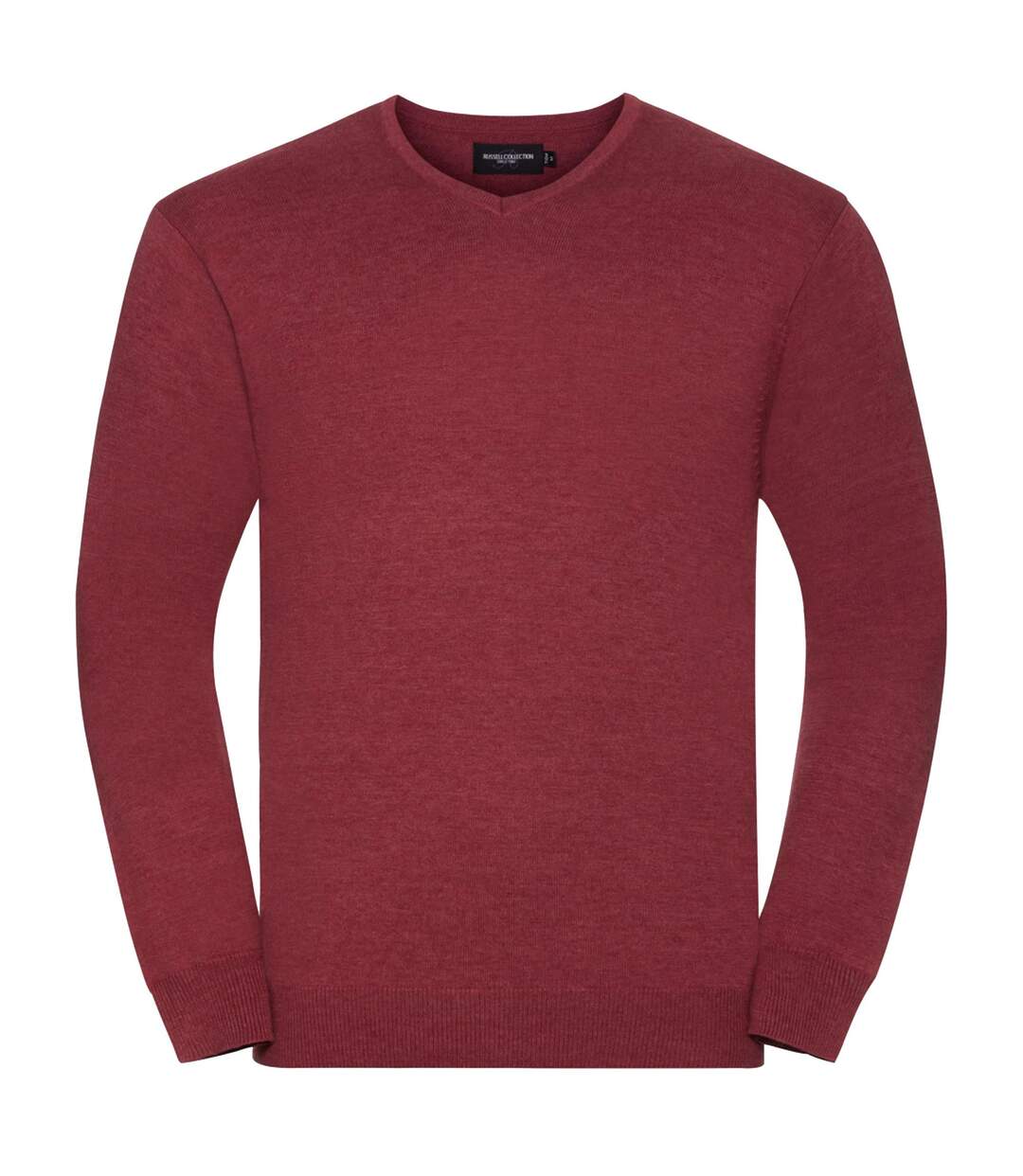 Collection Pullover À Col En V Homme Canneberge Marne Russell-1