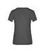T-shirt Active Femme Foncé Chiné James And Nicholson-2