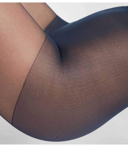 Lot de 2 collants transparents en voile et Lycra Ultra Resist