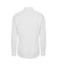 Mens Oxford Spread Collar Formal Shirt White Boss-2